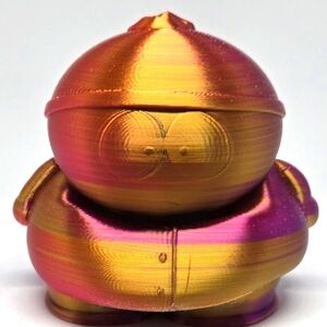 Eric Cartman gold and rose figure